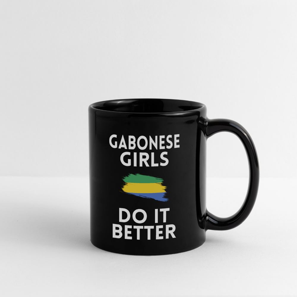 Mug uni - Gabonese Girls Do It Better - noir