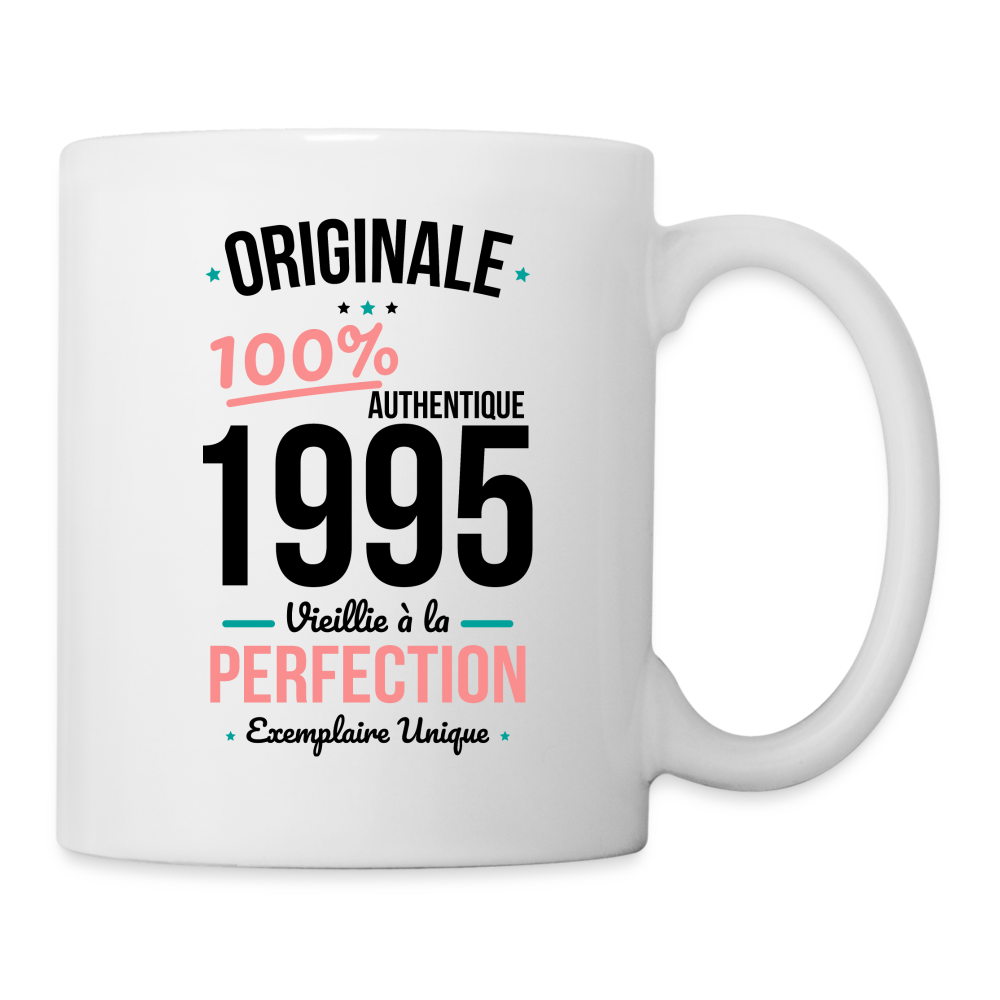 Mug blanc - Anniversaire 30 Ans - Originale 1995 - blanc
