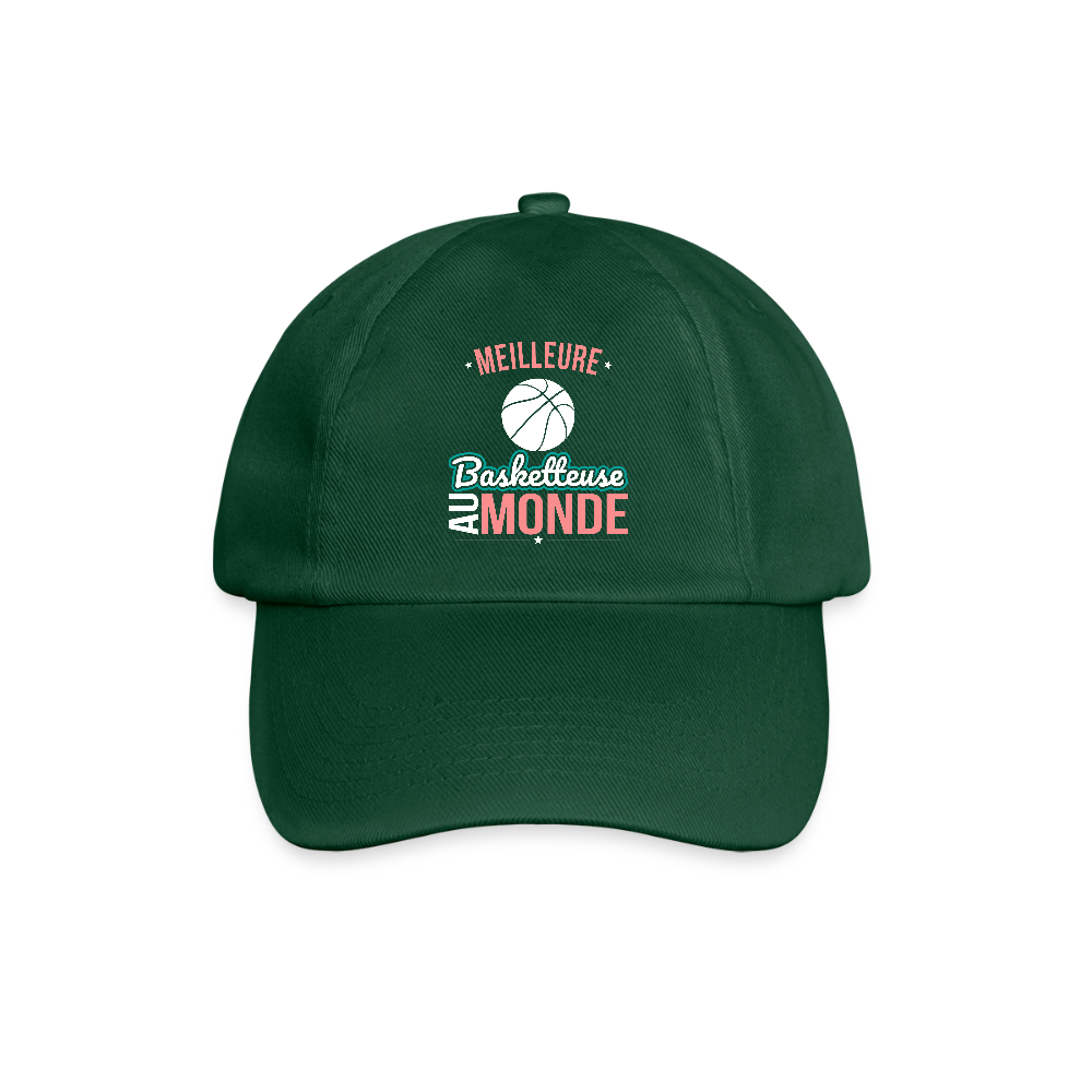 Casquette classique - Meilleure basketteuse au monde - vert bouteille