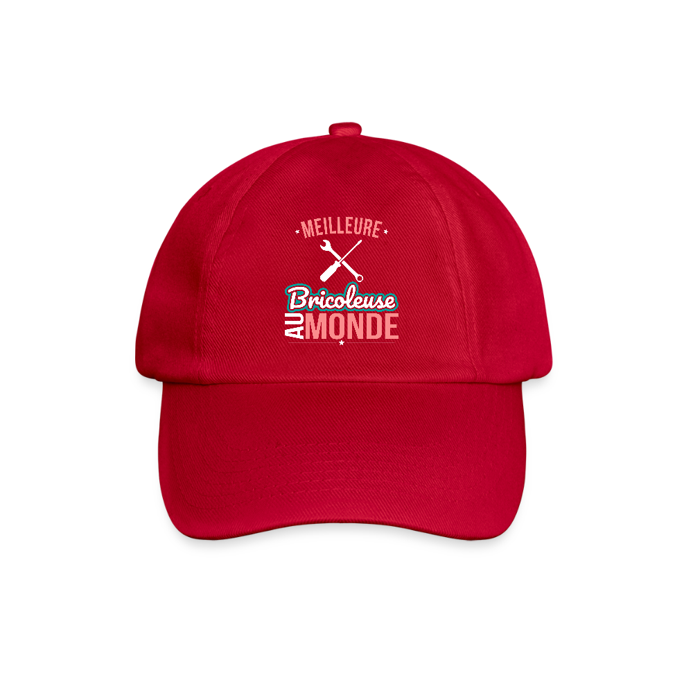 Casquette classique - Meilleure bricoleuse au monde - rouge classique