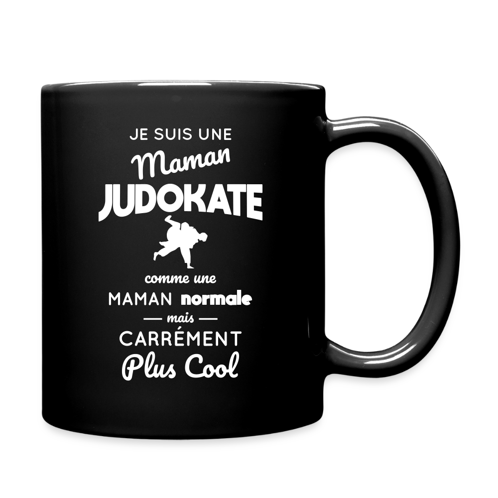 Mug uni - Maman judokate plus cool - noir