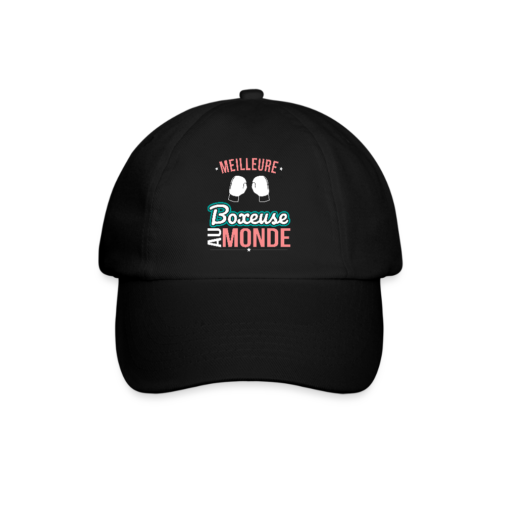 Casquette classique - Meilleure boxeuse au monde - noir/noir