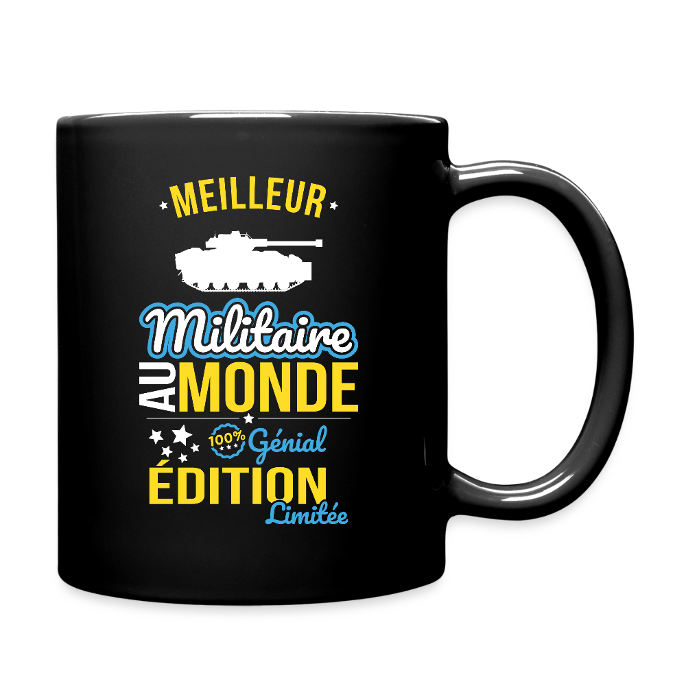 Mug uni - Meilleur Militaire au monde - 100% génial - noir