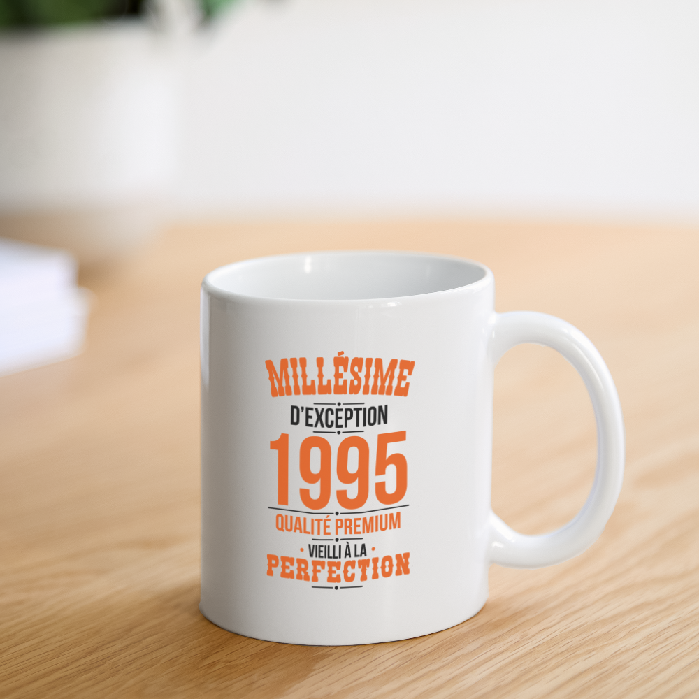 Mug blanc - Anniversaire 30 Ans - Millésime 1995 - blanc
