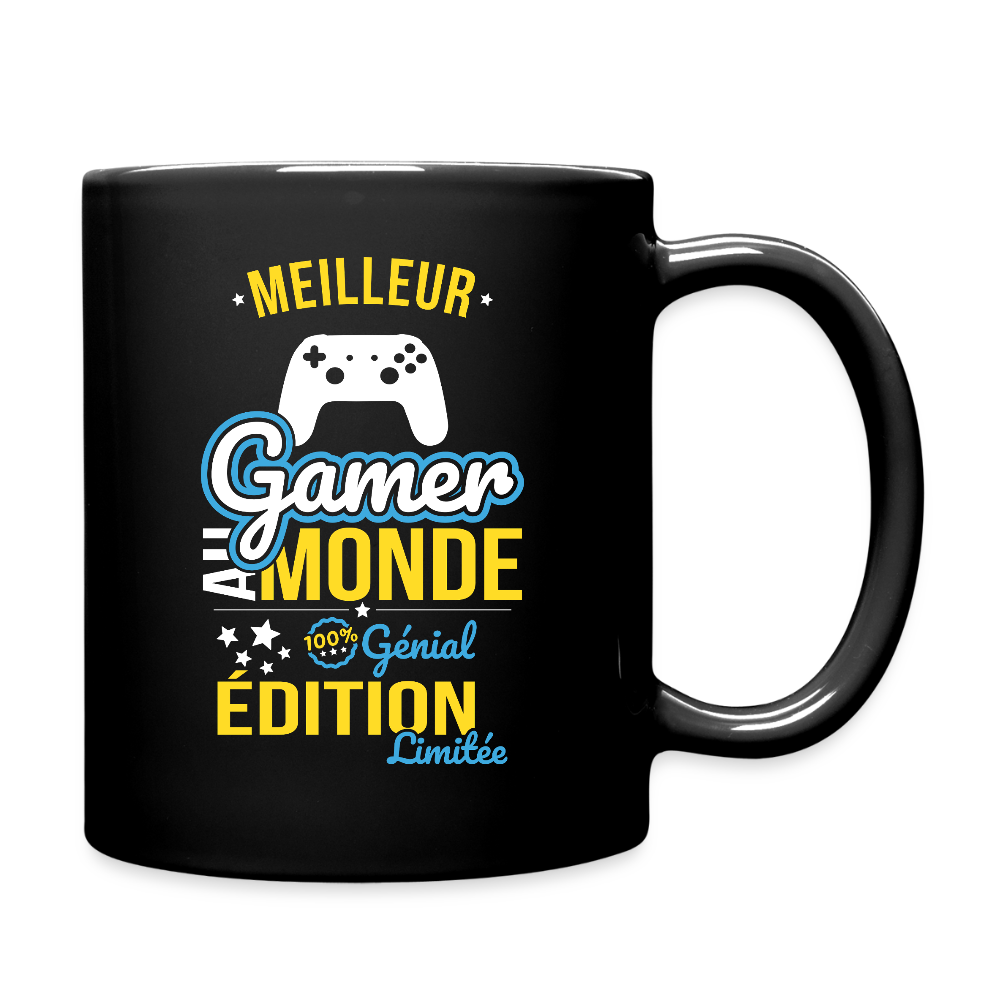 Mug uni - Meilleur Gamer au monde - 100% génial - noir