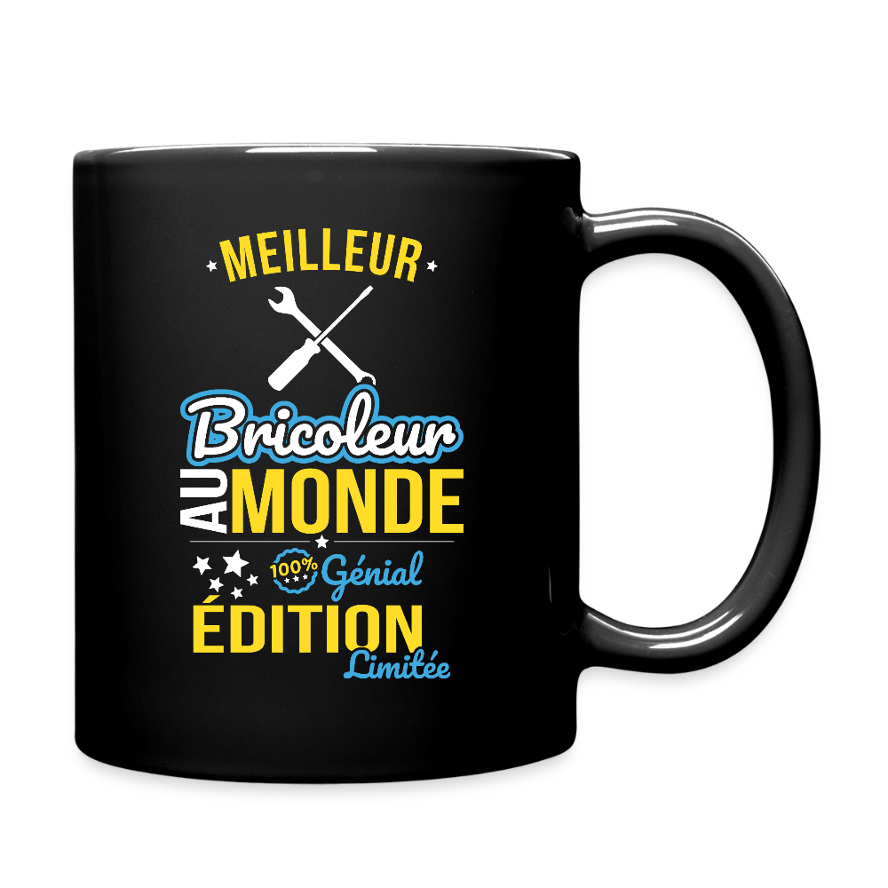 Mug uni - Meilleur Bricoleur au monde - 100% génial - noir