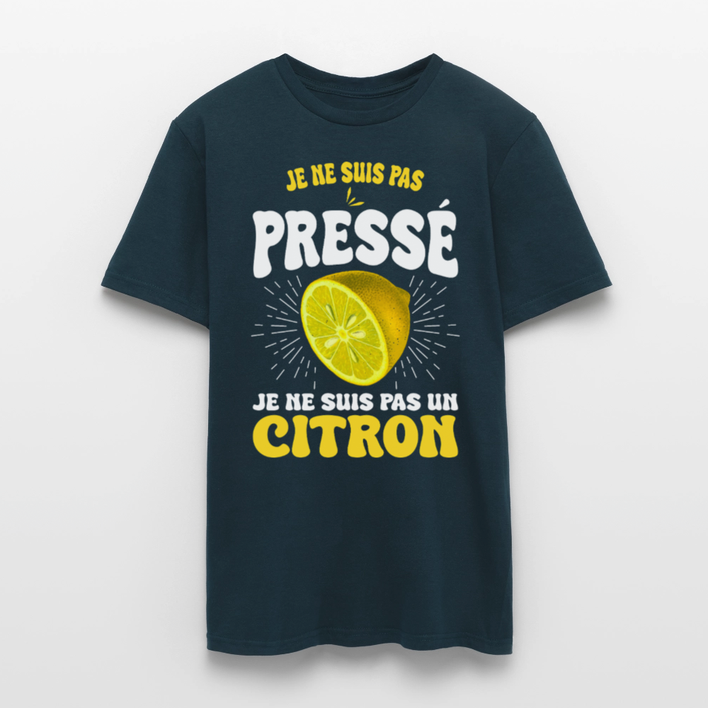 T-shirt Homme - Je ne suis pas un citron - marine