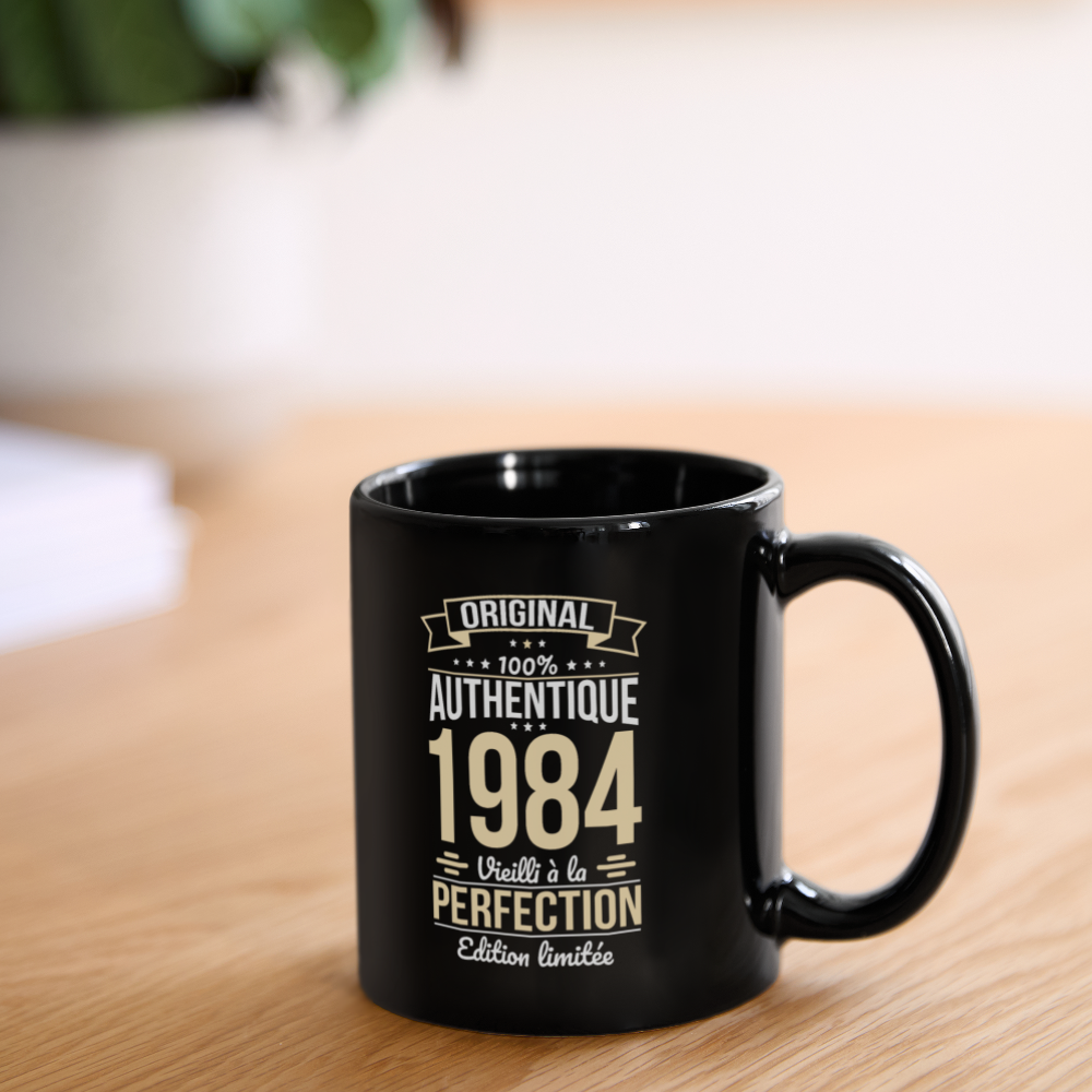 Mug uni - Anniversaire 41 Ans - Original 1984 - noir