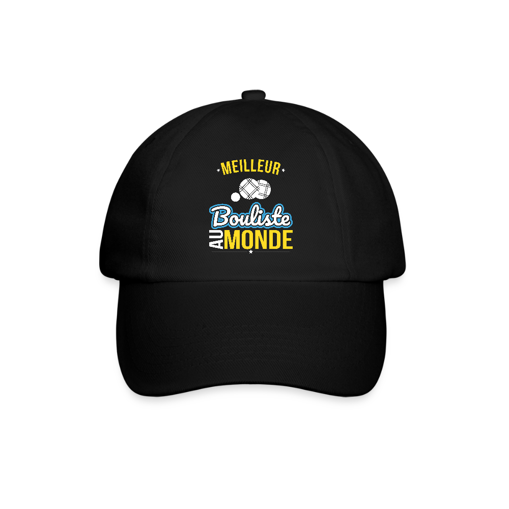 Casquette classique - Meilleur bouliste au monde - noir/noir