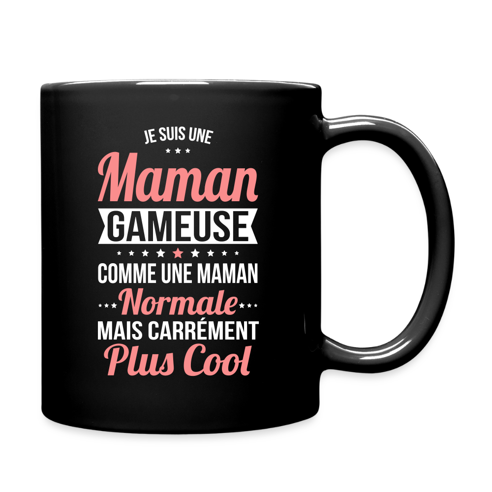 Mug uni - Maman gameuse plus cool - noir
