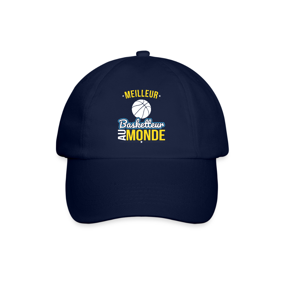 Casquette classique - Meilleur basketteur au monde - bleu/bleu