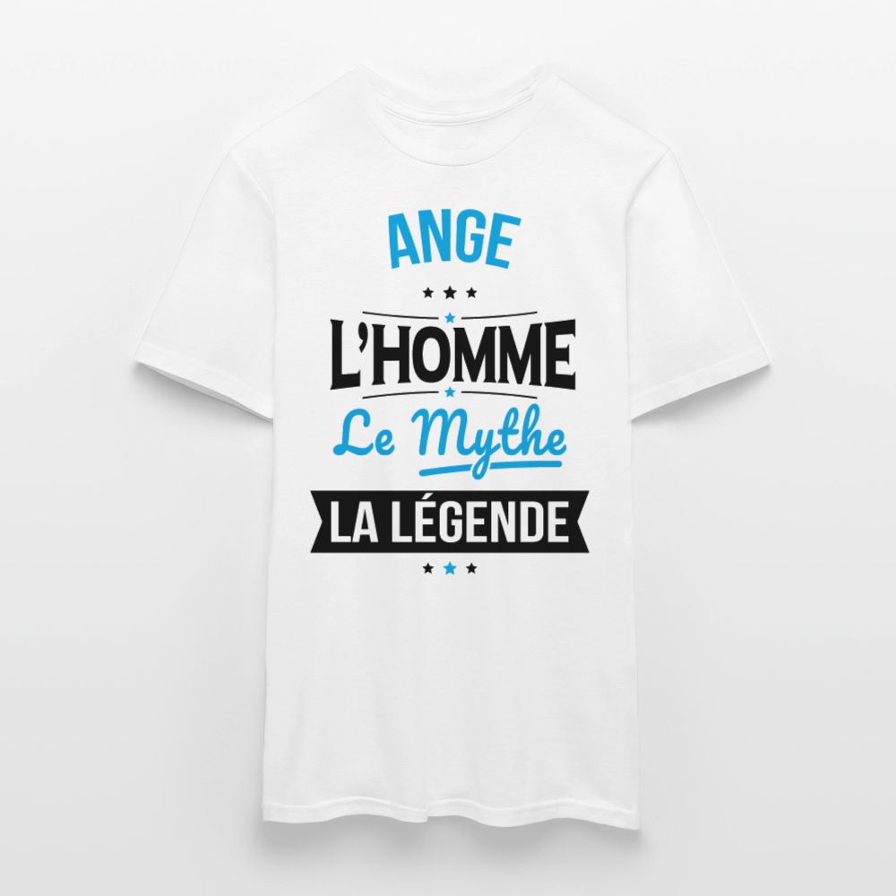 T-shirt Homme - Ange - l'Homme - le Mythe - la Légende - blanc