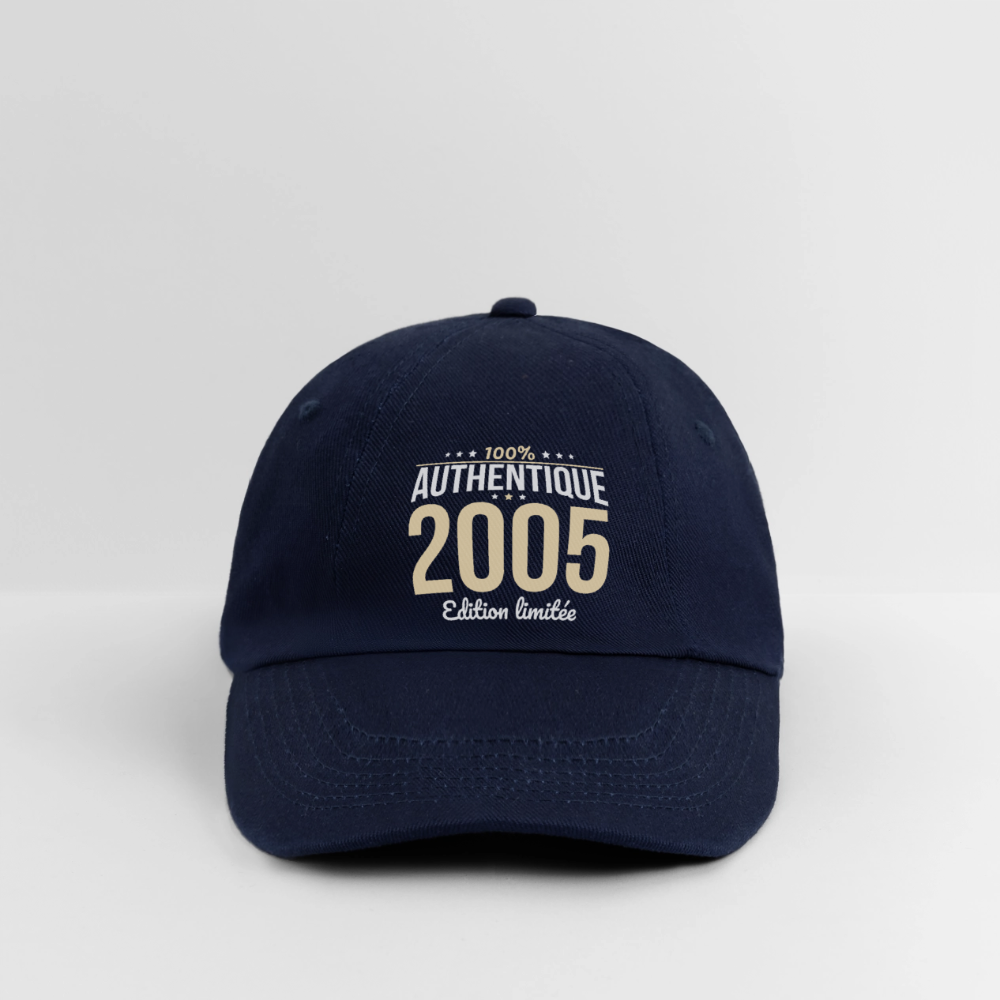 Casquette classique - Anniversaire 20 Ans - 100% Authentique 2005 - bleu/bleu