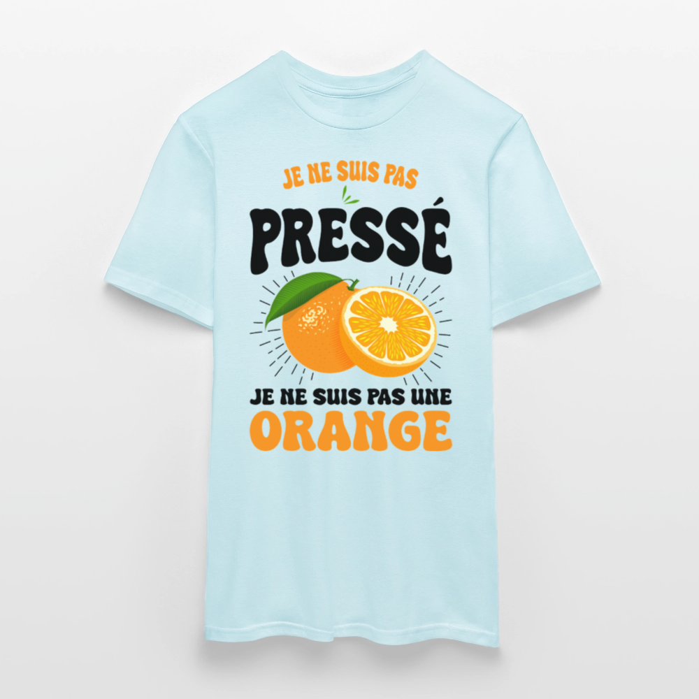 T-shirt Homme - Je ne suis pas une orange - ciel