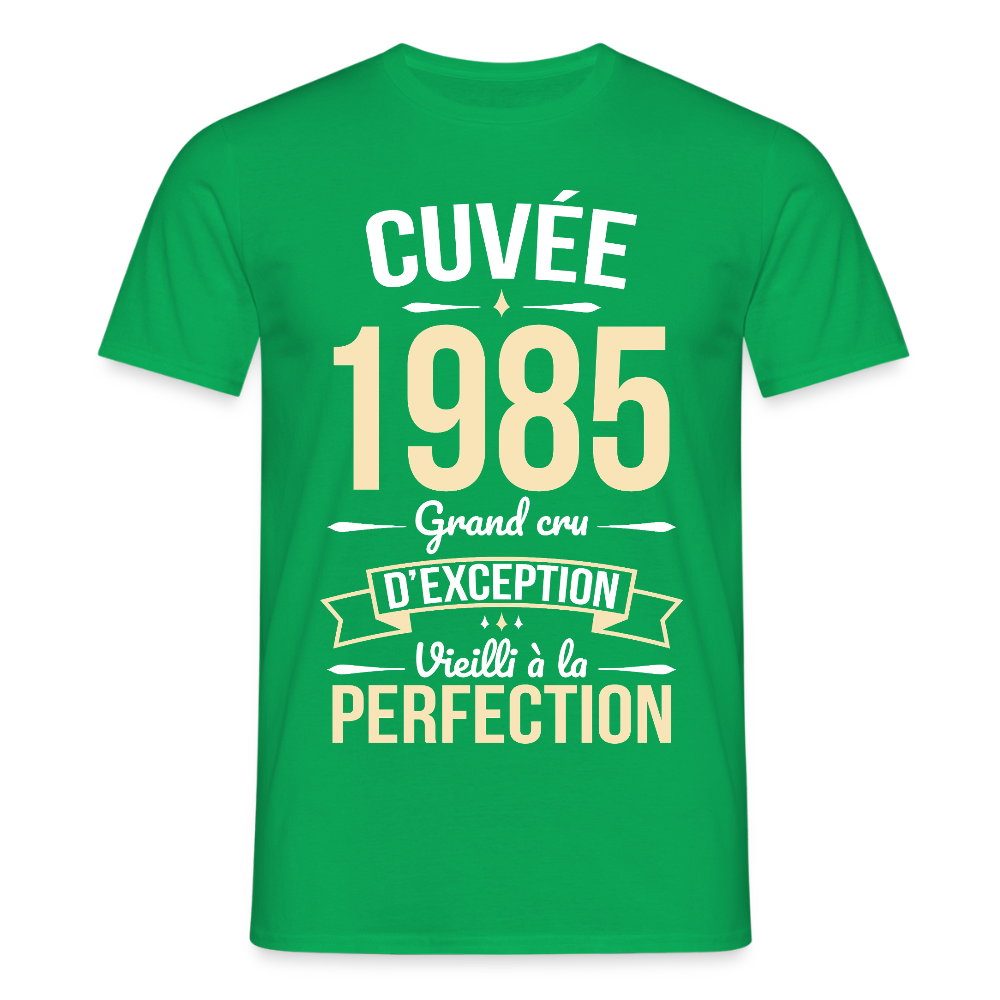 T-shirt Homme - Anniversaire 40 Ans - Original 1985 - vert