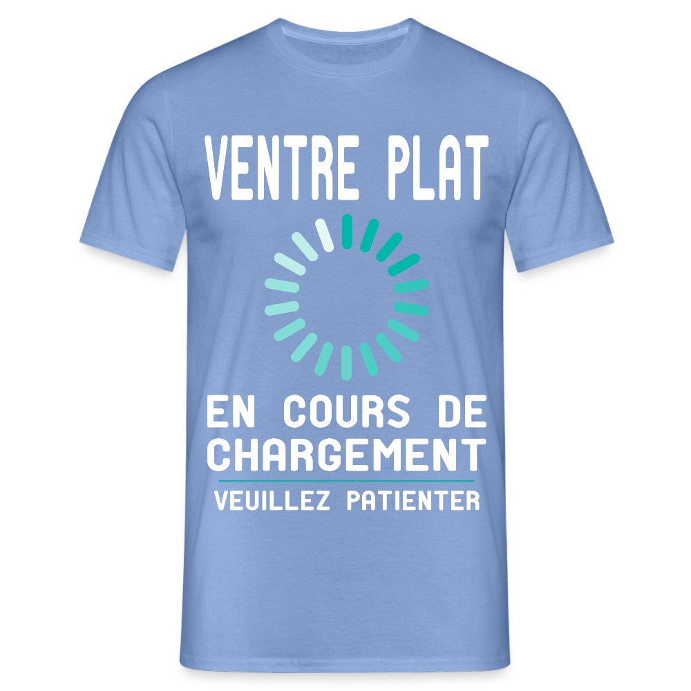 T-shirt Homme - Ventre plat en cours de chargement - carolina blue