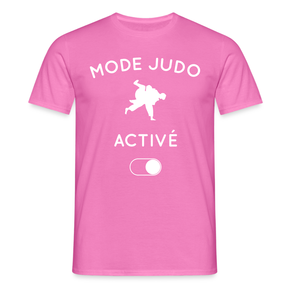 T-shirt Homme - Mode judo activé - rose