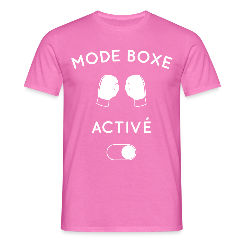 T-shirt Homme - Mode boxe activé - rose