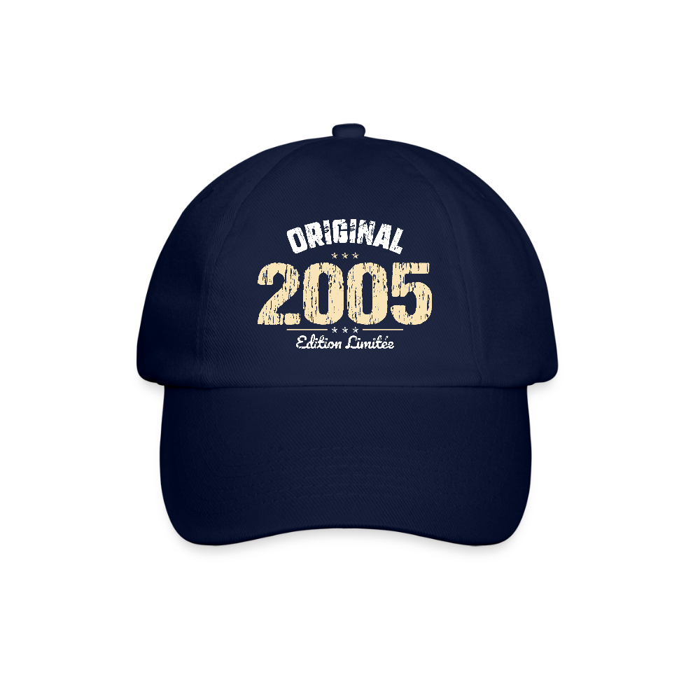 Casquette classique - Anniversaire 20 Ans - Original 2005 - bleu/bleu