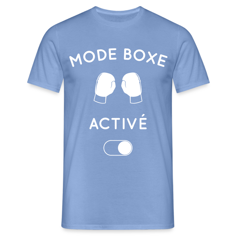 T-shirt Homme - Mode boxe activé - carolina blue