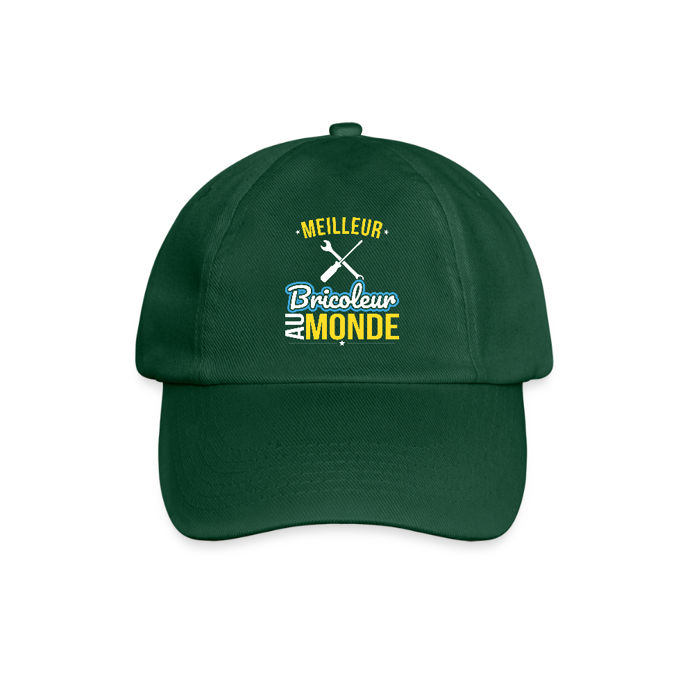 Casquette classique - Meilleur bricoleur au monde - vert bouteille