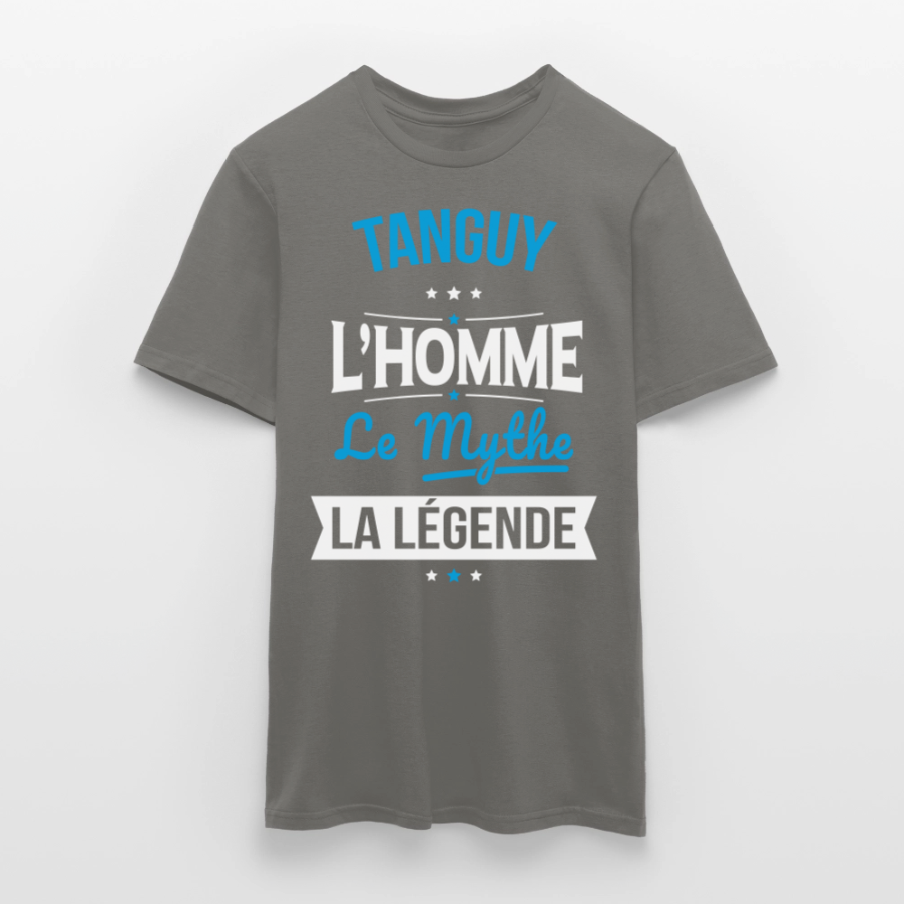 T-shirt Homme - Tanguy - l'Homme - le Mythe - la Légende - gris graphite