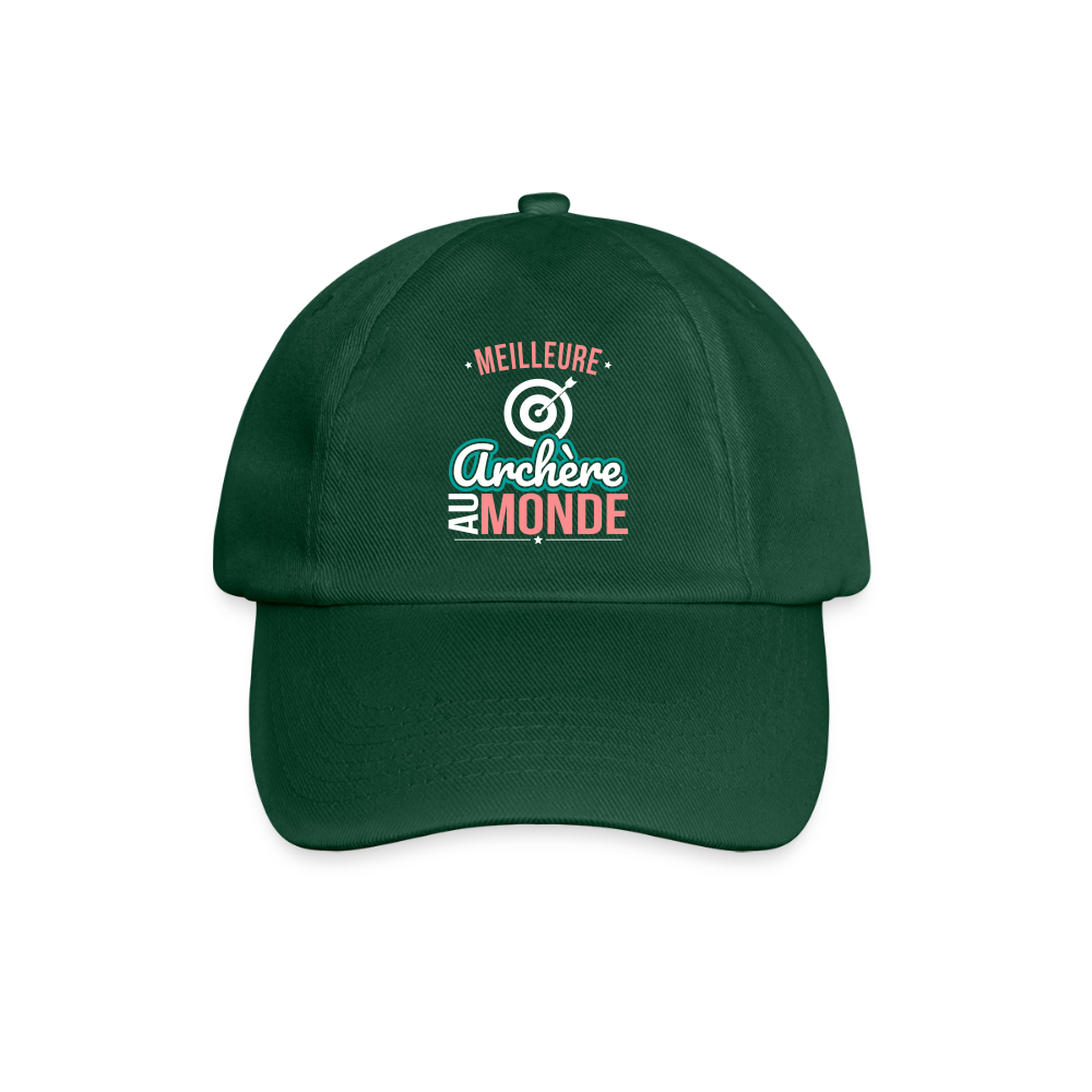 Casquette classique - Meilleure archère au monde - vert bouteille