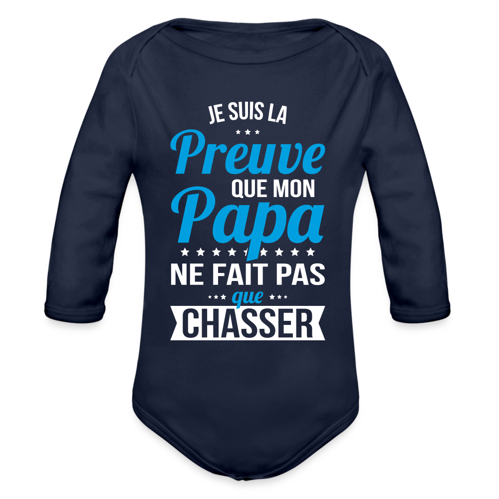 Bavoir Bébé Preuve que papa n'est pas toujours sur son tracteur | Idée Bavoir Bébé Preuve que papa n'est pas toujours sur son tracteur | Idée