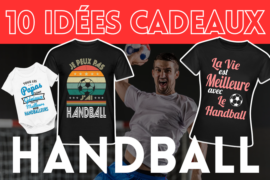 Body bébé papas handballeurs, t-shirt homme handball et t-shirt femme handball