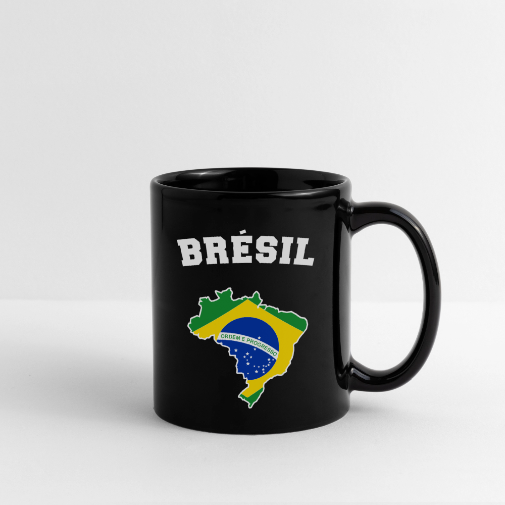 Mug uni - Brésil - noir