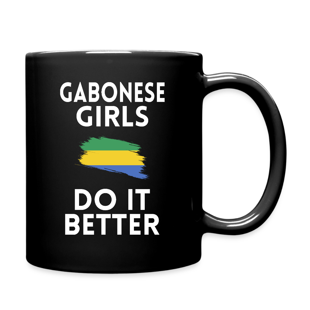 Mug uni - Gabonese Girls Do It Better - noir