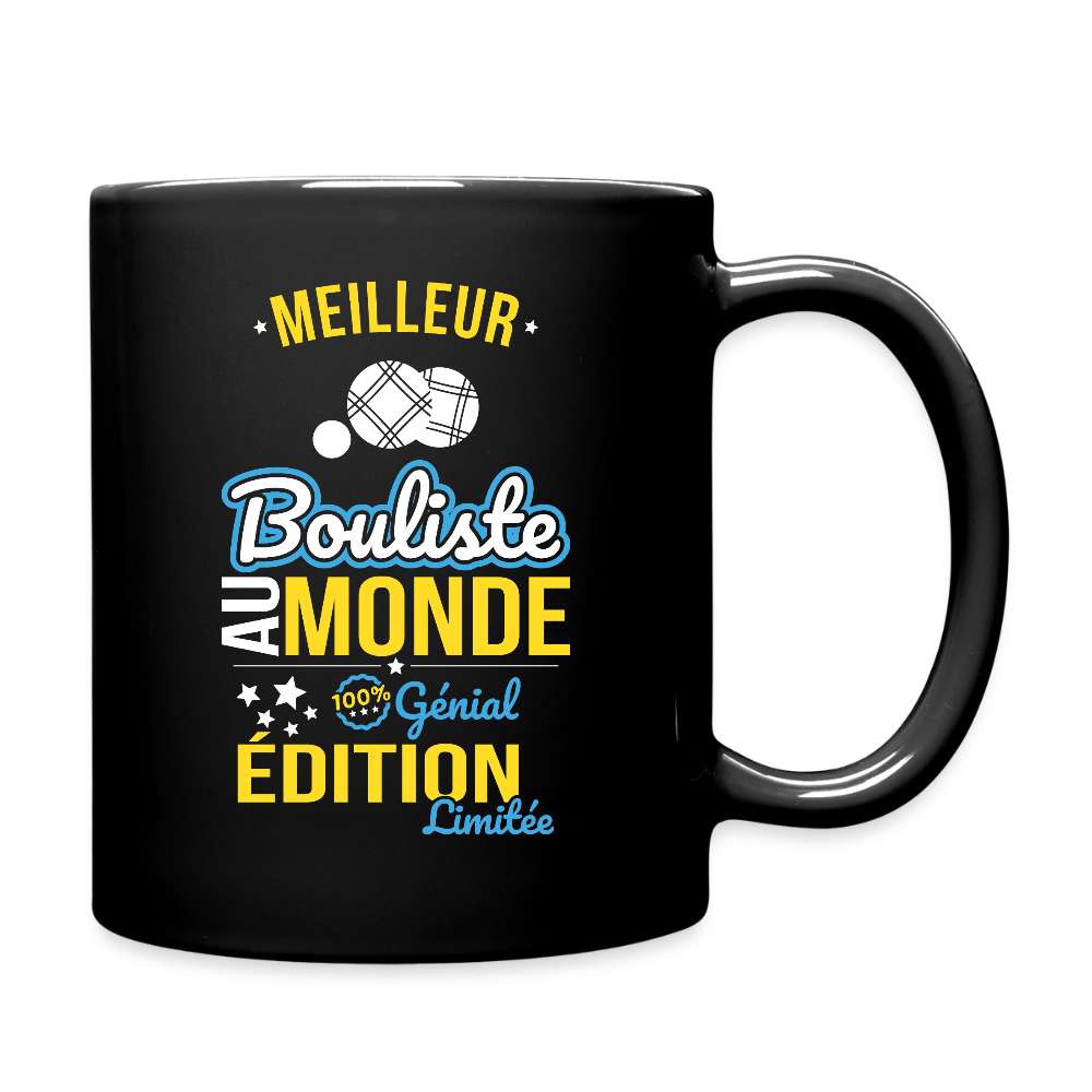 Mug uni - Meilleur Bouliste au monde - 100% génial - noir