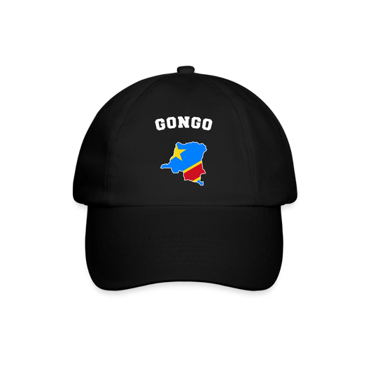 Casquette classique - RD Congo - noir/noir