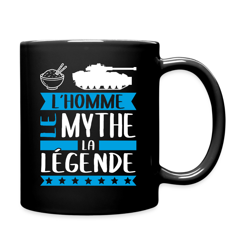 Mug uni Richard rébus – L’homme, le mythe, la légende - noir