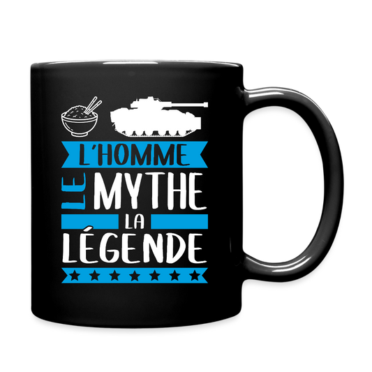 Mug uni Richard rébus – L’homme, le mythe, la légende - noir