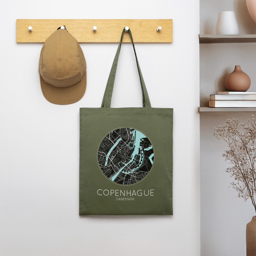 Tote Bag Copenhague Bio – Plan de Copenhague - kaki