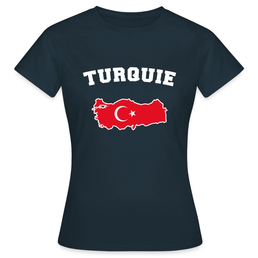 T-shirt Femme - Turquie - marine