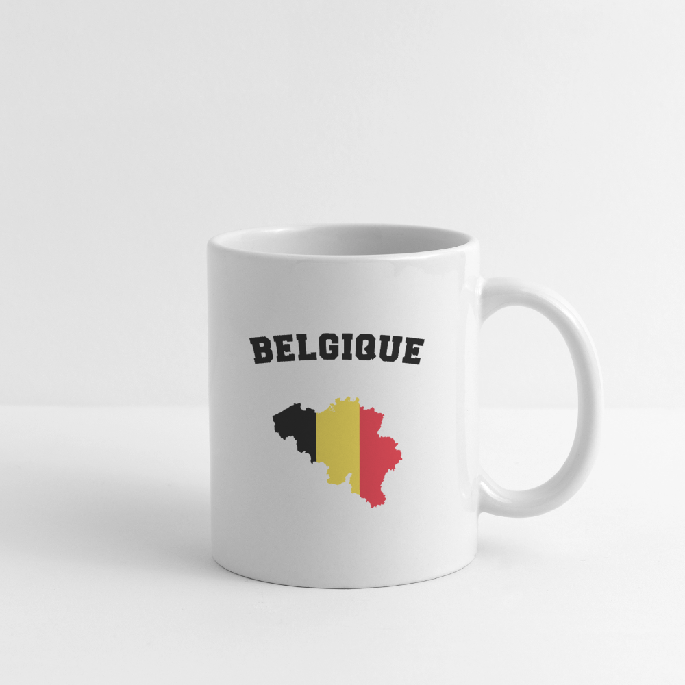 Mug blanc - Belgique - blanc