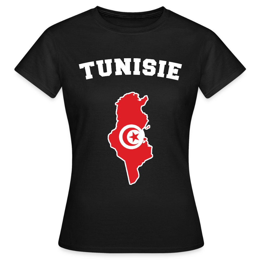 T-shirt Femme - Tunisie - noir