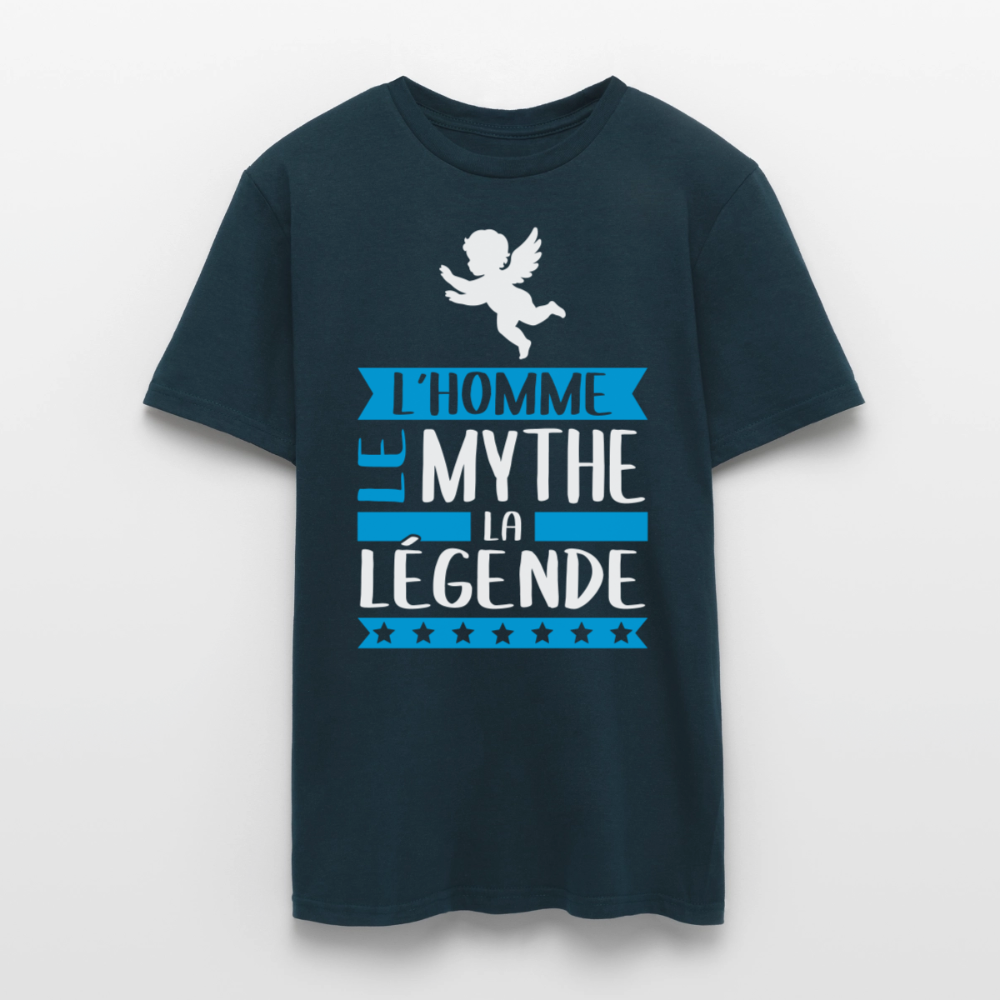 T-shirt homme Ange rébus – L’homme, le mythe, la légende - marine