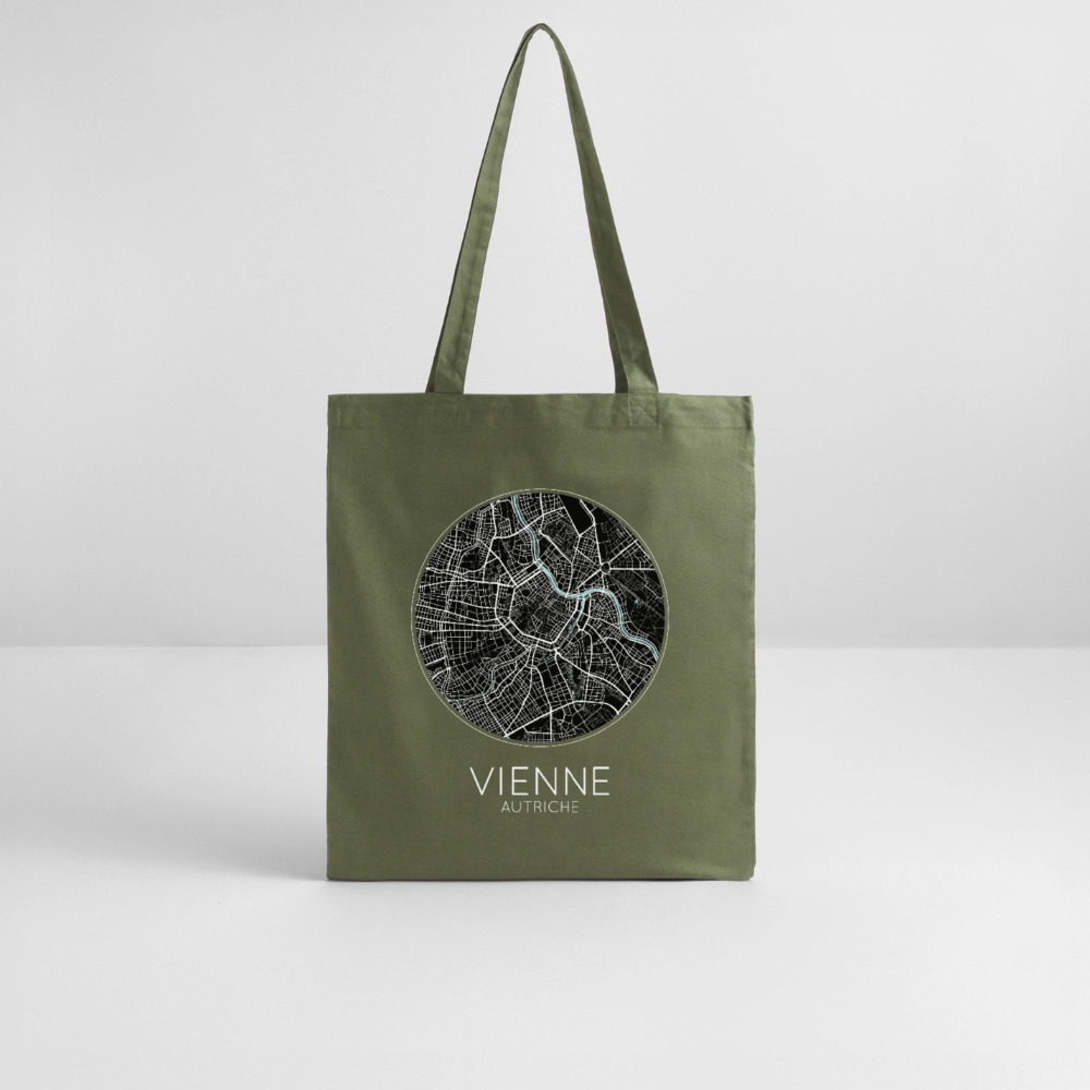 Tote Bag Vienne Bio – Plan de Vienne - kaki