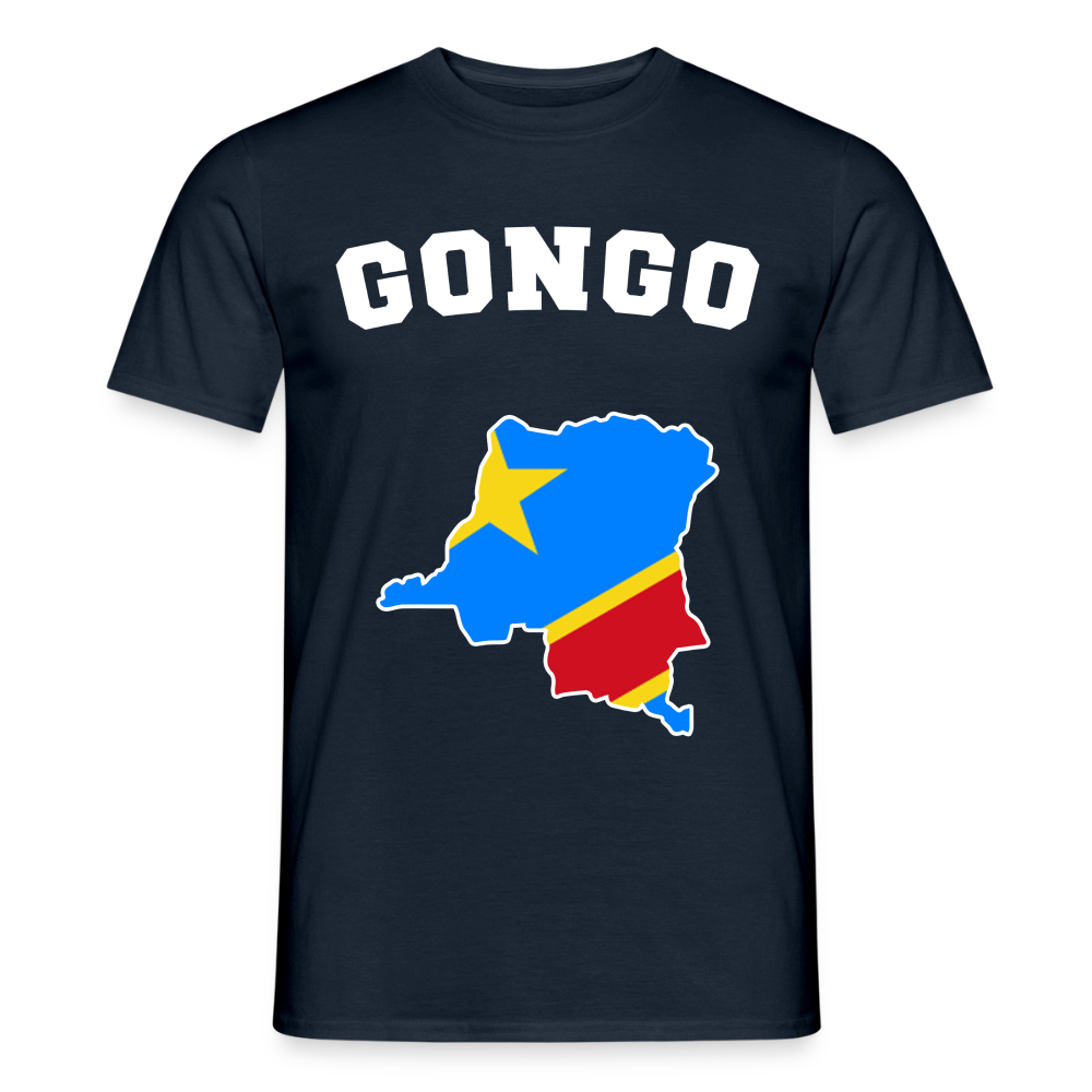 T-shirt Homme - RD Congo - marine
