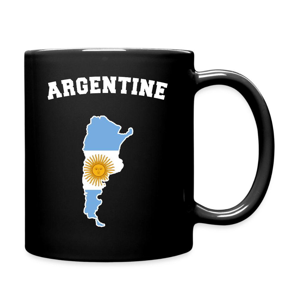 Mug uni - Argentine - noir
