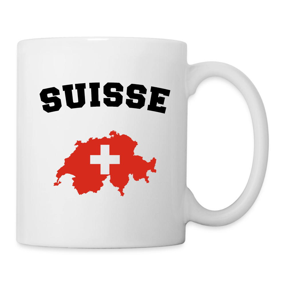 Mug blanc - Suisse - blanc