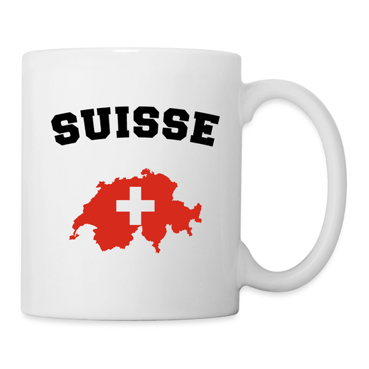Mug blanc - Suisse - blanc