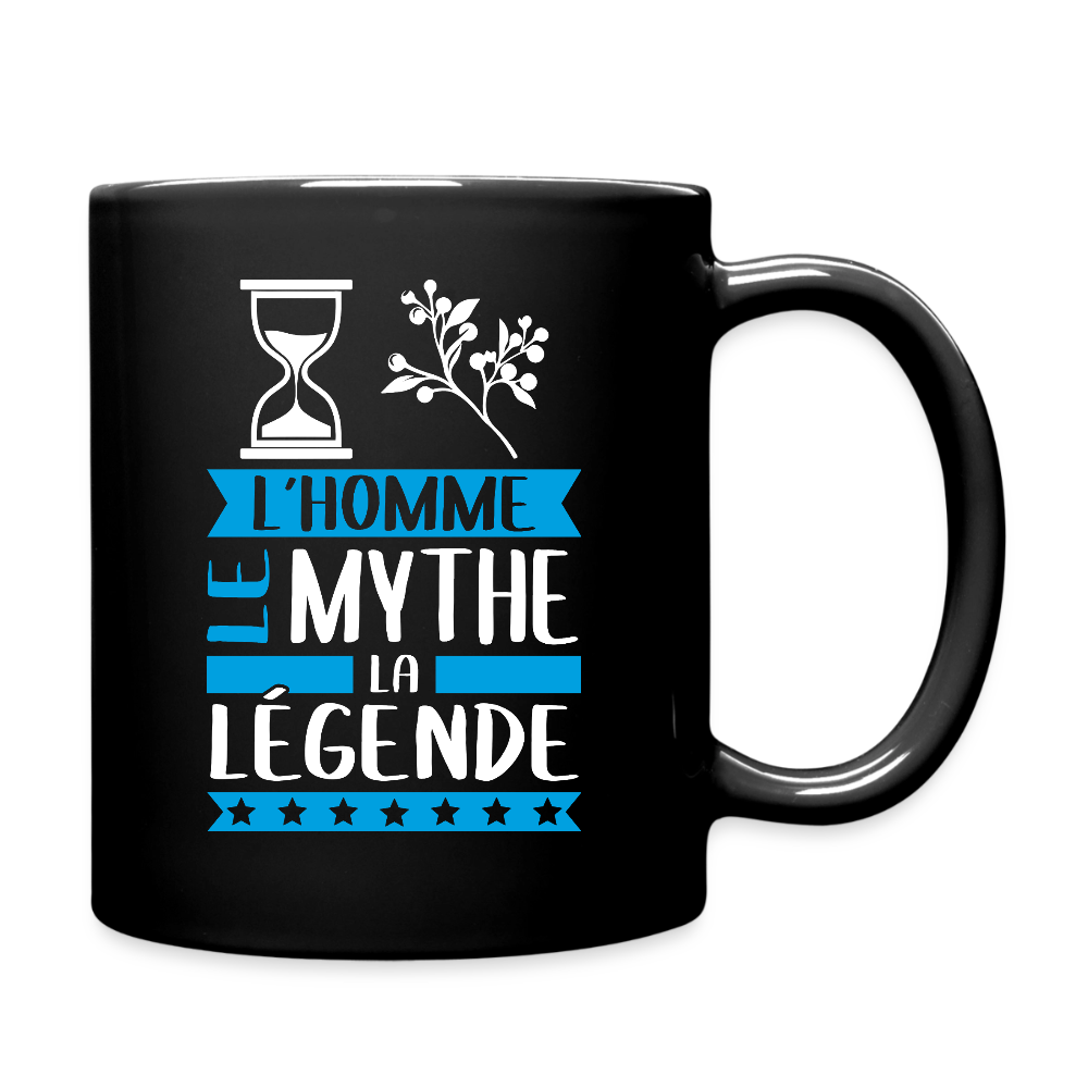 Mug uni Tanguy rébus – L’homme, le mythe, la légende - noir
