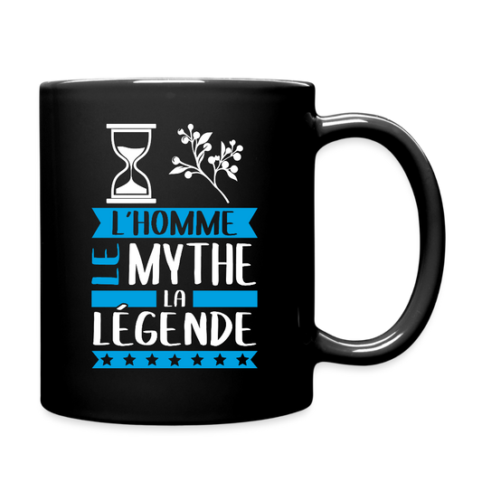 Mug uni Tanguy rébus – L’homme, le mythe, la légende - noir