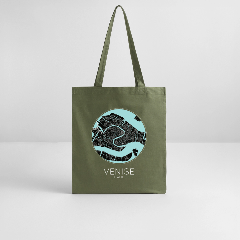 Tote Bag Venise Bio – Plan de Venise - kaki