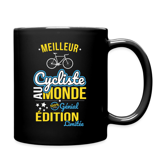Mug uni - Meilleur Cycliste au monde - 100% génial - noir