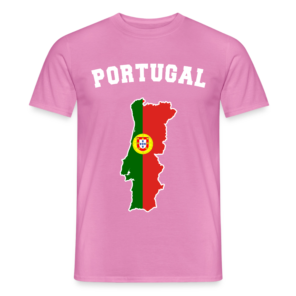 T-shirt Homme - Portugal - rose